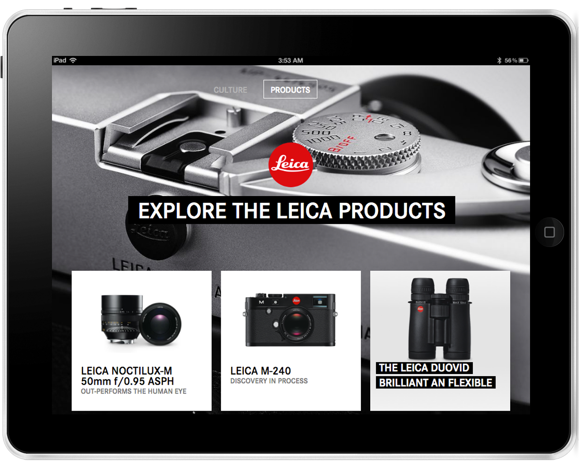 Leica InStore App